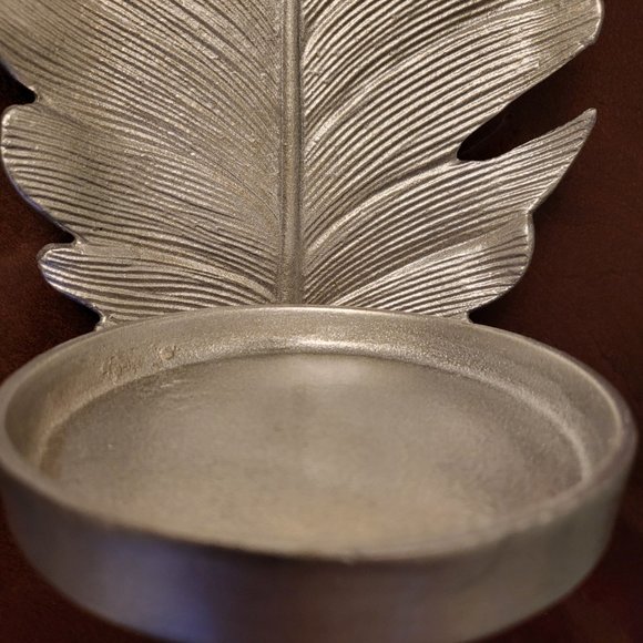 Feather wall sconce set - solid aluminum - Picture 5 of 7